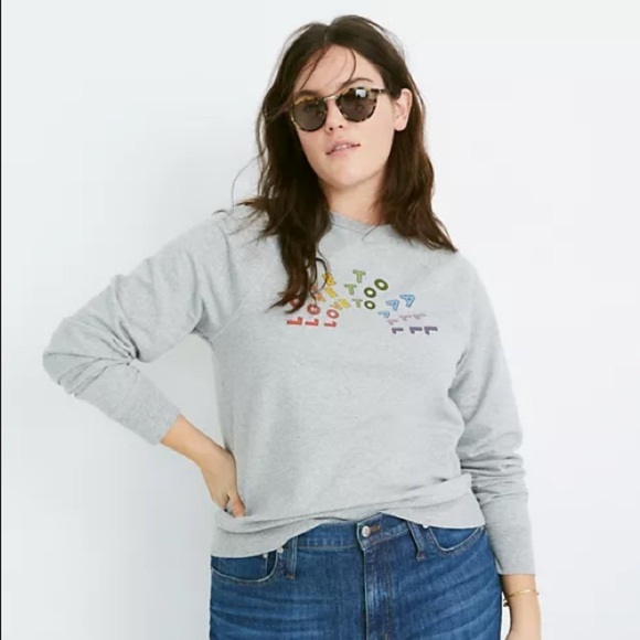 Madewell love to all pride sweater - Picture 1 of 8